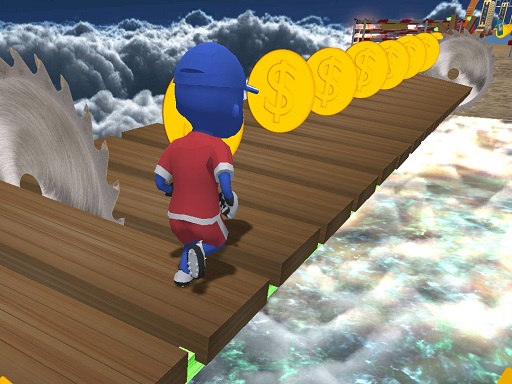 3D stickman sky challenge - free online Browser game