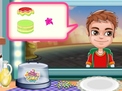 Cake Maker And Decorate Shop - free online Browser game