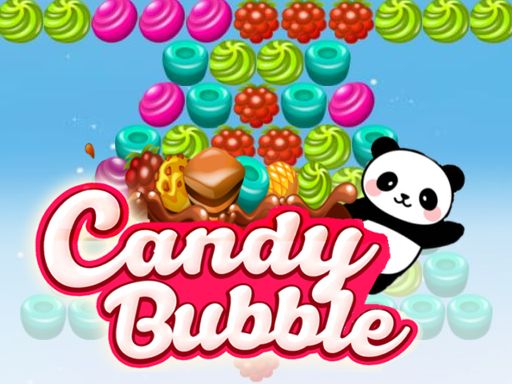 Candy Bubble Panda - free online Browser game