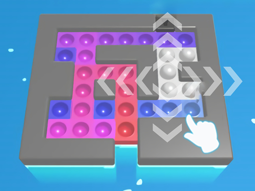 Bubble Maze - free online Browser game