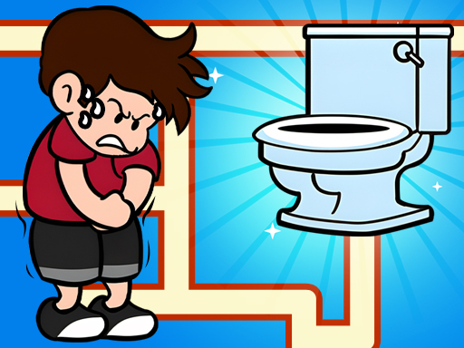 Maze Escape Toilet Rush - free online Browser game