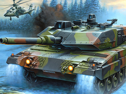 War Tanks Jigsaw Puzzle Collection - free online Browser game