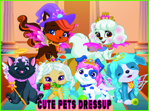 Cute Pets Summer Dress Up - free online Browser game