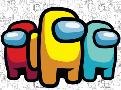 Among Us Coloring - free online Browser game