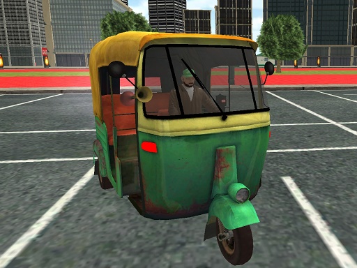 TukTuk Rickshaw City Driving Sim - free online Browser game