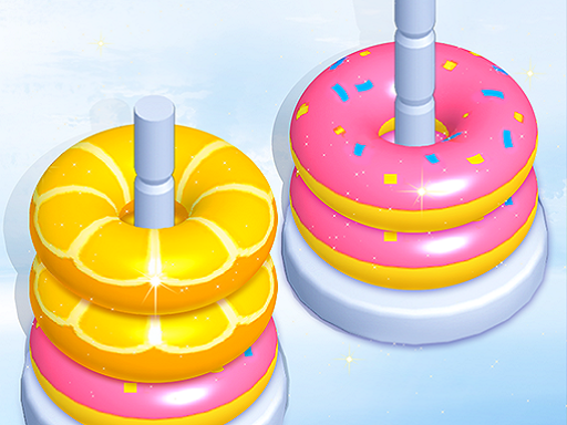 Stack Match : Color Hoop Game - free online Browser game