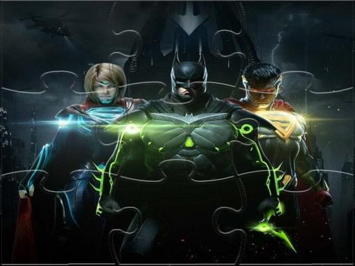 Batman Match3 Slide Puzzle - free online Browser game
