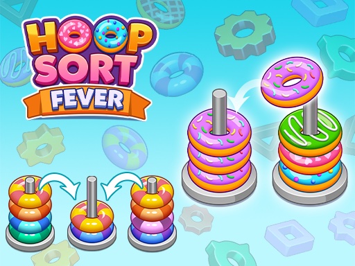 Hoop Sort Fever - free online Browser game