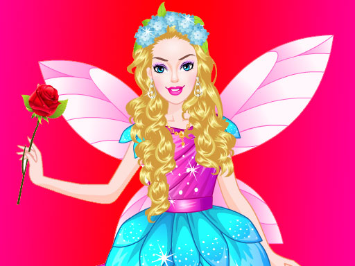 Barbie Angel Dress up - free online Browser game