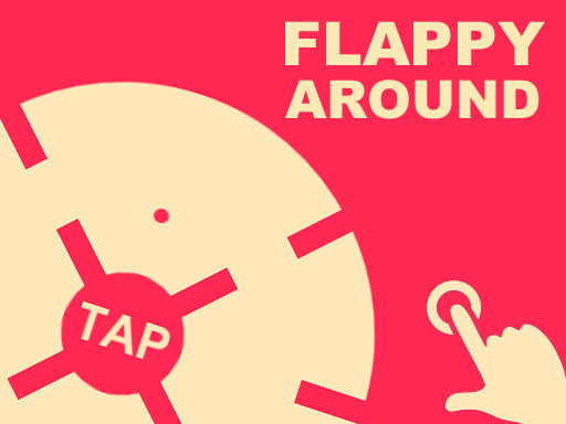 Flappy Around - free online Browser game