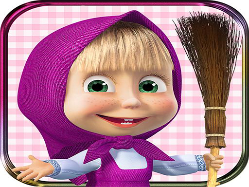 Masha House Cleaning - free online Browser game