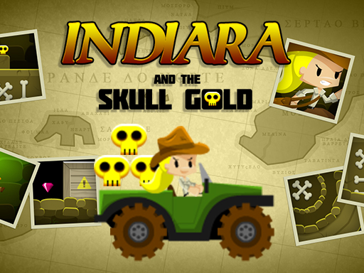 Indiara and the Skull Gold - free online Browser game