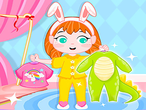 Girls Pajama Party - free online Browser game