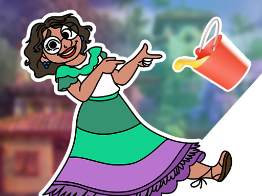 Encanto Coloring Book - free online Browser game