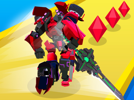 Robot Runner Fight - free online Browser game