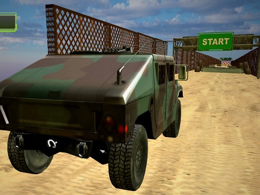 Military Vehicle Driving Simulation - free online Browser game