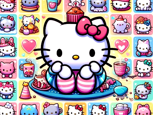 Cute Kitty Memory Challenge - free online Browser game