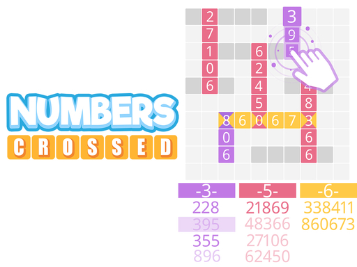 Numbers crossed - free online Browser game