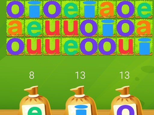 Big Vowels Fun - free online Browser game