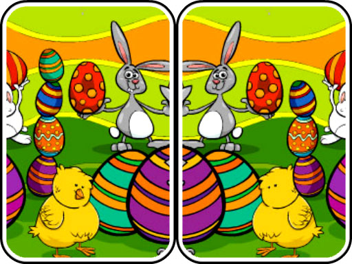 Easter Differences - free online Browser game