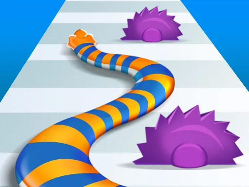 Snake Run Run - free online Browser game