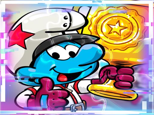 Smurf Match3 Puzzle - free online Browser game