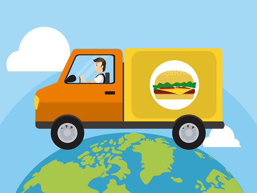 Box Delivery Trucks Hidden - free online Browser game