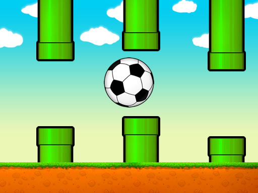 Flappy Soccer Ball - free online Browser game