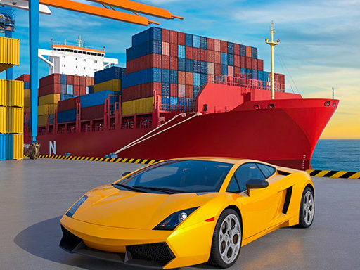 Car Cargo Ship Game - free online Browser game