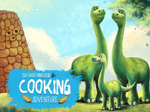 The Good Dinosaur Cooking Adventure - free online Browser game