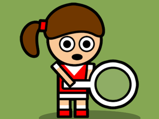Retro Tiny Tennis - free online Browser game