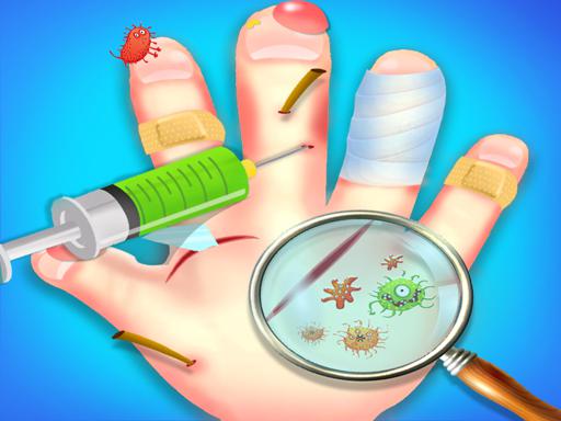 Hand Doctor Emergency Hospital: New Doctor Games - free online Browser game