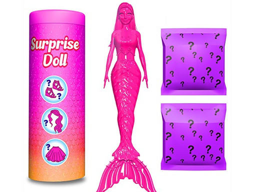 Color Reveal Mermaid Doll - free online Browser game
