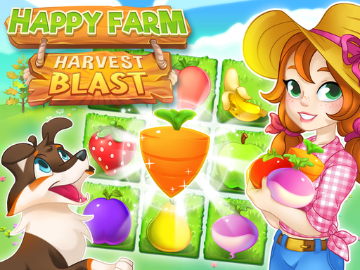 Happy Farm - Harvest Blast - free online Browser game