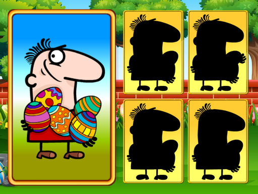 Easter Shadow Match - free online Browser game