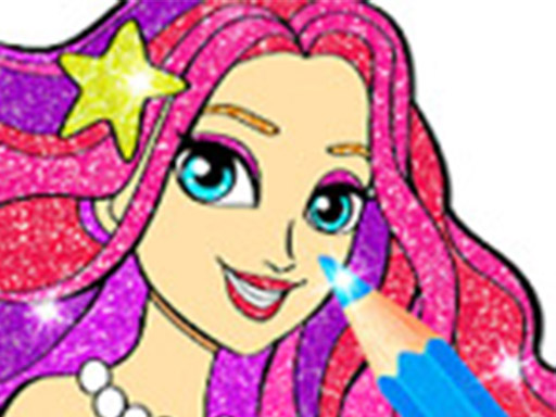 Princess Mermaid Coloring Game - free online Browser game