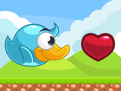 Baby Bird flies in the Sky - free online Browser game