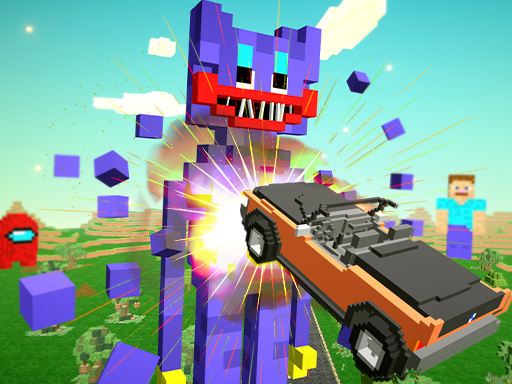 Nubic Stunt Car Crasher - free online Browser game