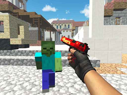 Counter Craft 3 Zombies - free online Browser game