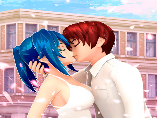 Anime High School Couple Makeover - free online Browser game