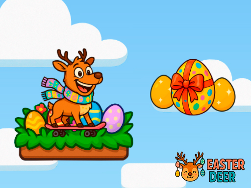Easter Deer - free online Browser game
