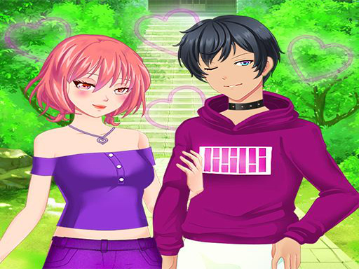 Anime Couple Dress up - free online Browser game