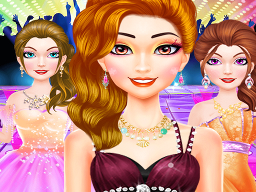 Queen Party Night Dress Up - free online Browser game