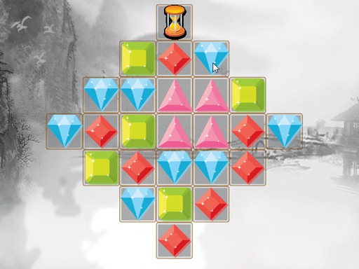 Jewels Matching Deluxe - free online Browser game