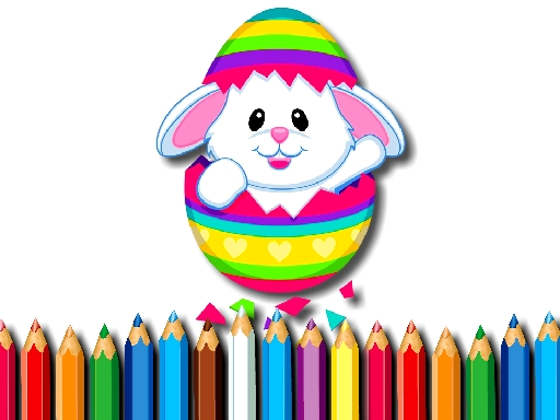Easter Fun Coloring Book - free online Browser game