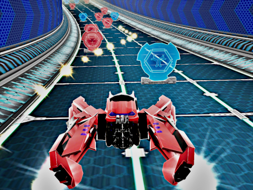 Cosmic Racer 3D - free online Browser game