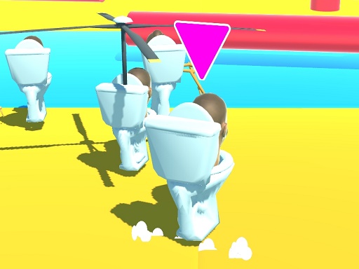Fall Skibidi Toilet - free online Browser game