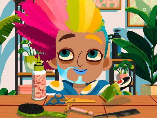 Hair Salon - free online Browser game