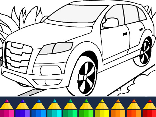 Cars Coloring Game - free online Browser game