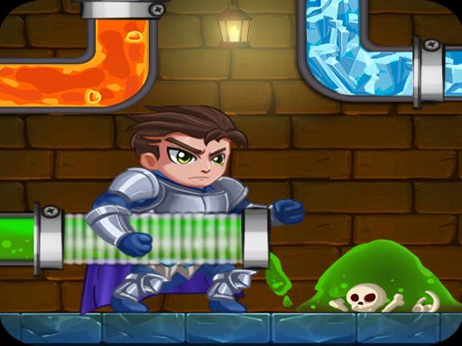Plumber Rescue: Water Puzzle - free online Browser game